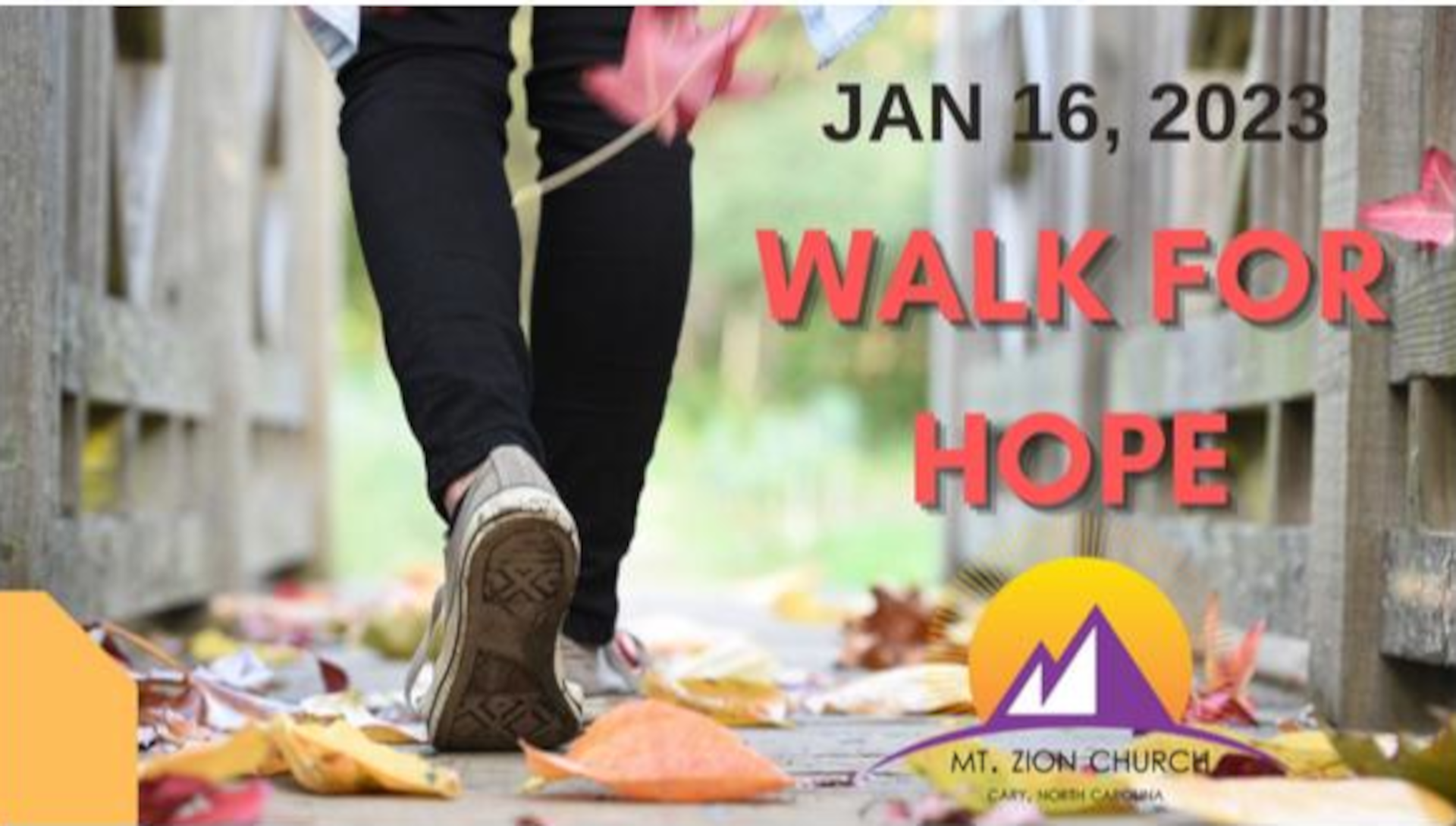 Walk for Hope: January 16, 2023